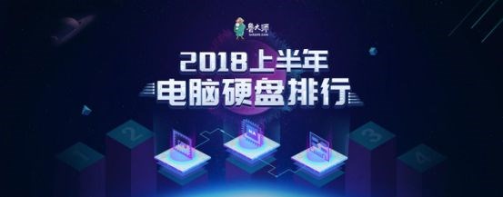 魯大師發布2018上半年硬盤排行榜