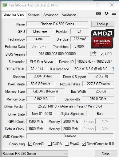 AMD Radeon RX 590首發評測：12nm新工藝