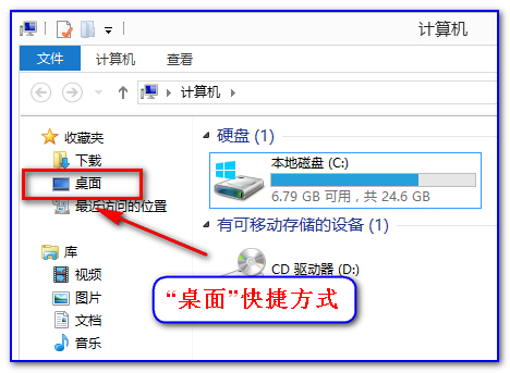 Windows資源管理器左側桌面快捷方式消失的解決方案